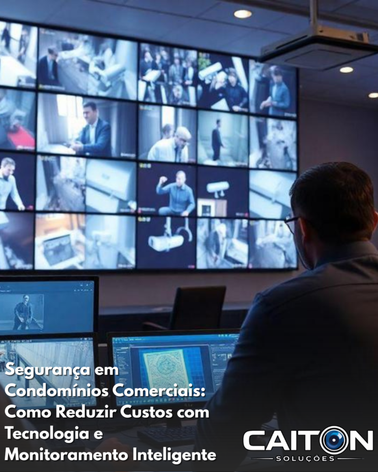 Segurança em Condomínios Comerciais: Como Reduzir Custos com Tecnologia e Monitoramento Inteligente